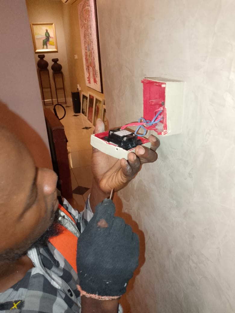 Safewave fire alarm installatio
